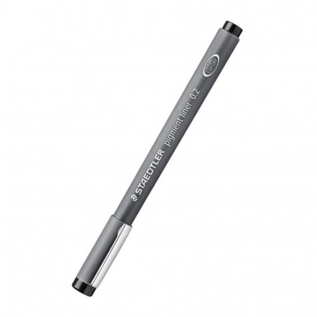 Fineliner pigment liner 0.2mm black