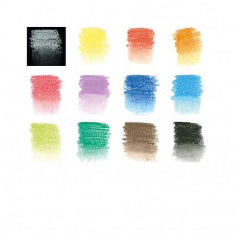 Pastel pencil 12pcs FSC 100%