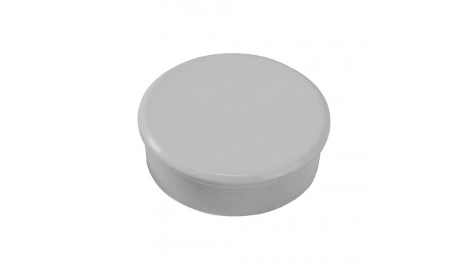 Magnet grey - 38 mm, holding power 25N, height 13,5 mm, 2 magnets per blister card