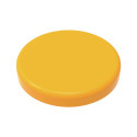 Magnet yellow - 24 mm, holding power 3N, height 7 mm, 6 magnets per blister card