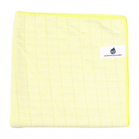 Microfiber cloth HETI square, 38x38cm yellow
