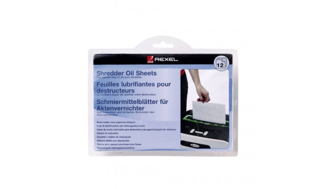 Shredder Oil Sheet Rexel Pack of 12pcs