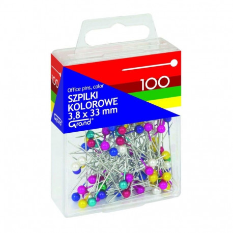 Office pins Colors GRAND 3,8x33 T4