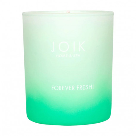 Scented candle JOIK Forever Fresh in a glass cup 150g