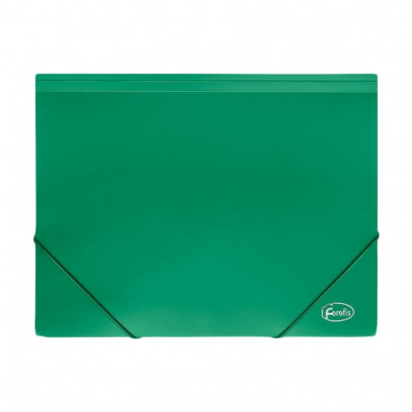 Plastic box with rubber FOROFIS A4 30mm green