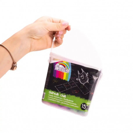 Sidewalk chalk GR-F15-7 Fiorello 7 colors 15 pc