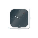 Wall clock Leitz Cosy Velvet Grey