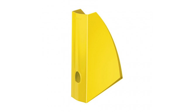 Dokumendikast/püstsahtel A4 LEITZ Plus WOW kollane