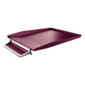 Document drawer small accessories with base LEITZ Style A4 burgundy