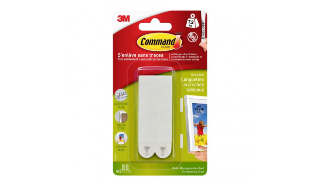Image fixing strips 3M COMMAND Dual Lock 17206 white (7.2kg)