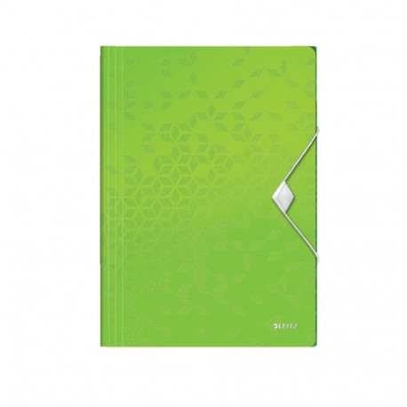 3 Flap Folder Leitz WOW PP A4 Green