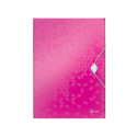 3 Flap Folder Leitz WOW PP A4 Pink