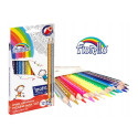 Color pencils Fiorello Super Soft 12 colours