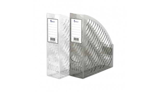 Document box/vertical drawer A4 mesh transparent FOROFIS