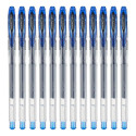 Gel pen with cap UNI-BALL UM-120 0.7mm light blue