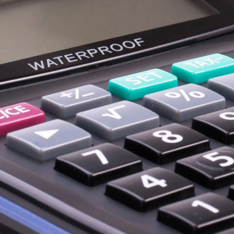 Lauakalkulaator TOOR TR-2296 12 kohaline (veekindel)