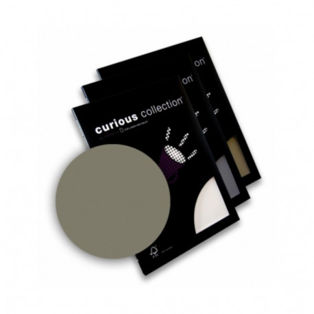 Decorative paper A4 120g CURIOUS Metallics Galvanized (408163) 50 sheets