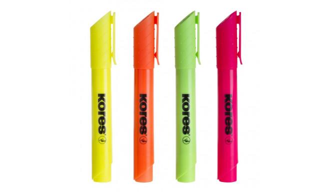 Tekstimarker Kores, 4tk