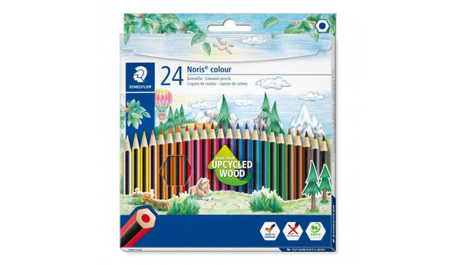 Värvipliiats Staedtler Noris Colour 185, 24tk.
