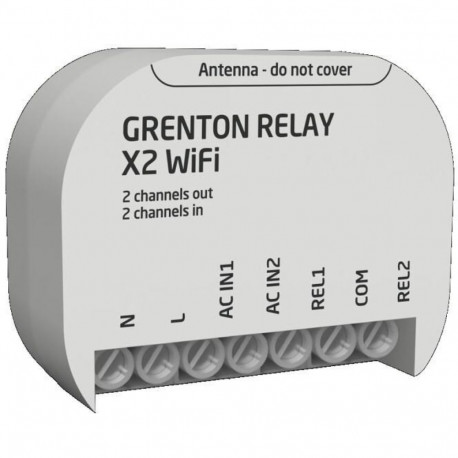 Relay Output Module (2 Outputs) Grenton / Cushion Mount / Wi-Fi