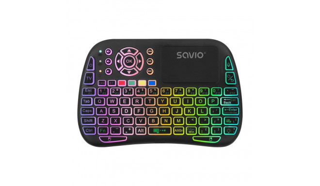 Savio SAVMKW-04 mobiilseadme klaviatuur QWERTY US inglise USB Type-C must