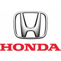 металлический брелок для ключей с логотипом Honda.