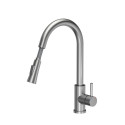 Kitchen faucet with pull-out hose Quadron Julia 3673500BS, stainless steel