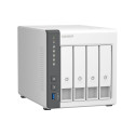 QNAP | 4 Bay ARM | TS-433-4G | Cortex-A55 | ARM 4-core | Processor frequency 2.0 GHz | 4 GB | On boa QNAP | 4 Bay ARM | TS-433-4G | Cortex-A55 | ARM 4-core | Processor frequency 2.0 GHz | 4 GB | On boa