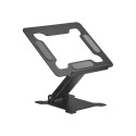 NEOMOUNTS Notebook Desk Stand Ergonomic Portable Height Adjustable