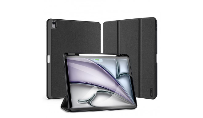 DUX DUCIS case DOMO foldable with pencil storage for iPad Air 13 (2024) black