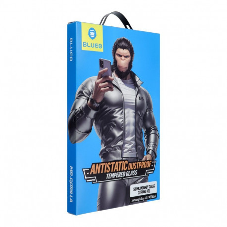 5D Mr. Monkey Glass - for Samsung Galaxy A35 / A55 / S25 FE black (Strong Lite)