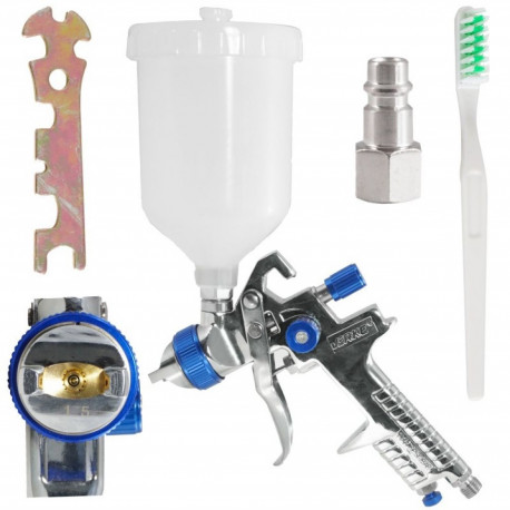 Suruõhu värvipüstol H-888P 600ml, 1,5mm VERKE