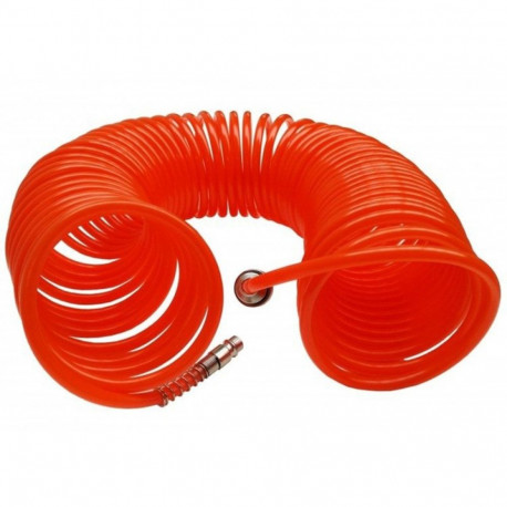 Kompresora spirāļveida šļūtene 15m, 6x8m, PU VERKE