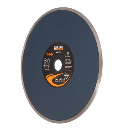Diamond cutting disc Ø230x22.2mm FASTER TOOLS