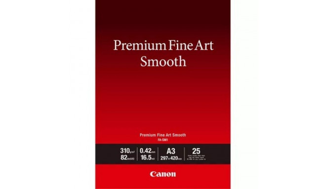 Canon FA-SM 2 Premium FineArt Smooth A 3+  25 Sheet  310 g