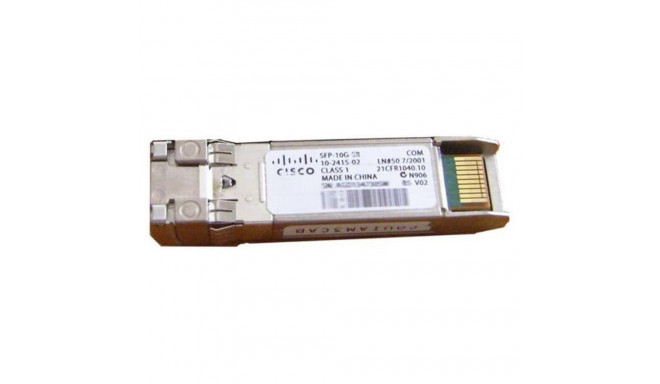 Cisco SFP moodul SFP-10G-SR-S= S-Class 10GBASE-SR tööajal vahetatav 5-aastane standardne garantii