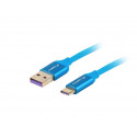 Lanberg CA-USBO-21CU-0010-BL USB cable USB 2.0 1 m USB A USB C Blue Lanberg CA-USBO-21CU-0010-BL USB cable USB 2.0 1 m USB A USB C Blue