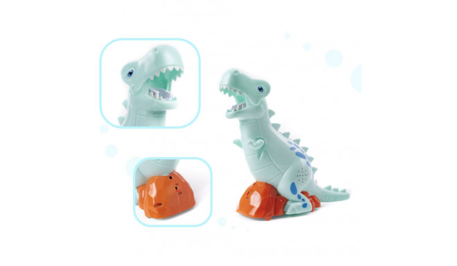 Dinosauruse võidusõidurada dinosauruse helid tuled