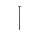 NEOMOUNTS TV/Monitor CeilingMount Height 106-156cm 32-75inch max 50kg Full motion Tilt Rotate black