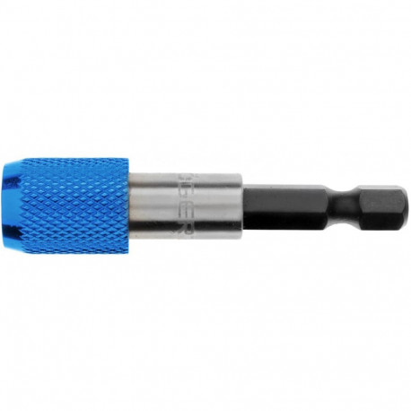 Hogert HT1S438 magnetic bit holder, 1/4", hex, chrome vanadium steel
