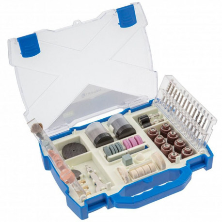 Rotācijas instrumenta piederumu komplekts (145 gab.) HT2E115 HOGERT