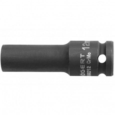 Hogert HT4R016 löökmutter, 1/2", 16mm, 78mm, CrMo, DIN 3121, kuusnurkprofiil