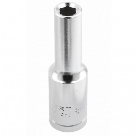 Hogert HT1A263 kuuskantpesa, 1/2", 13mm, pikk, CrV