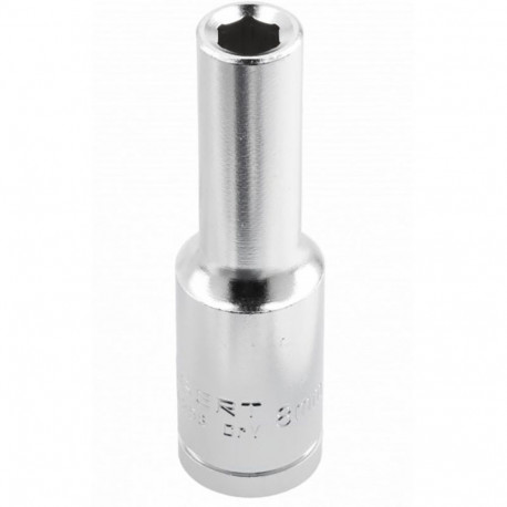 Hogert HT1A261 kuusnurkne pesa, 1/2", 11mm, pikk, CrV