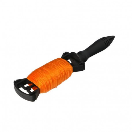 Celtniecības aukla plastmasas rokturī 50m