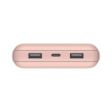 Belkin Power Bank 20K -varavirtalähde, 20 000 mAh, vaaleanpunainen