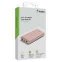 Belkin Power Bank 20K -varavirtalähde, 20 000 mAh, vaaleanpunainen