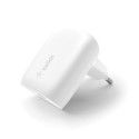 Belkin Boost Charge USB-C 30 W PD 3.0 -verkkovirtalaturi, valkoinen