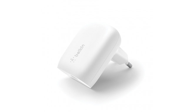 Belkin Boost Charge USB-C 30 W PD 3.0 -verkkovirtalaturi, valkoinen