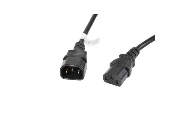 Power Cord Lanberg Black - 5 m